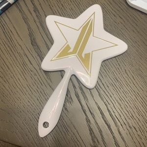 White Jeffree Star Hand Mirror